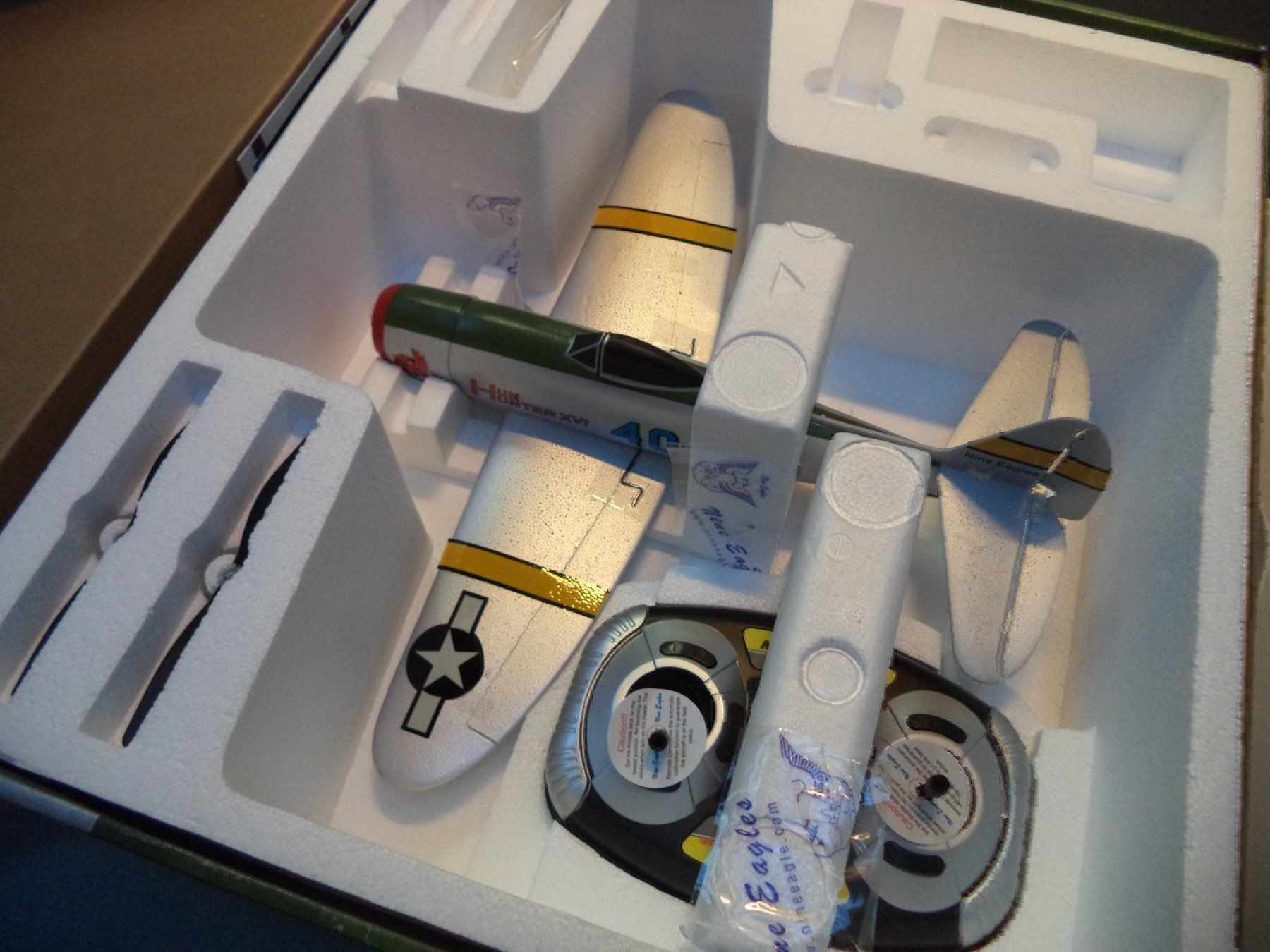 Modellismo RC: Nine Eagles  P47 RTF – Nuovo e nell'imballaggio originale da Rieden AG venduto da Wirth03 1
