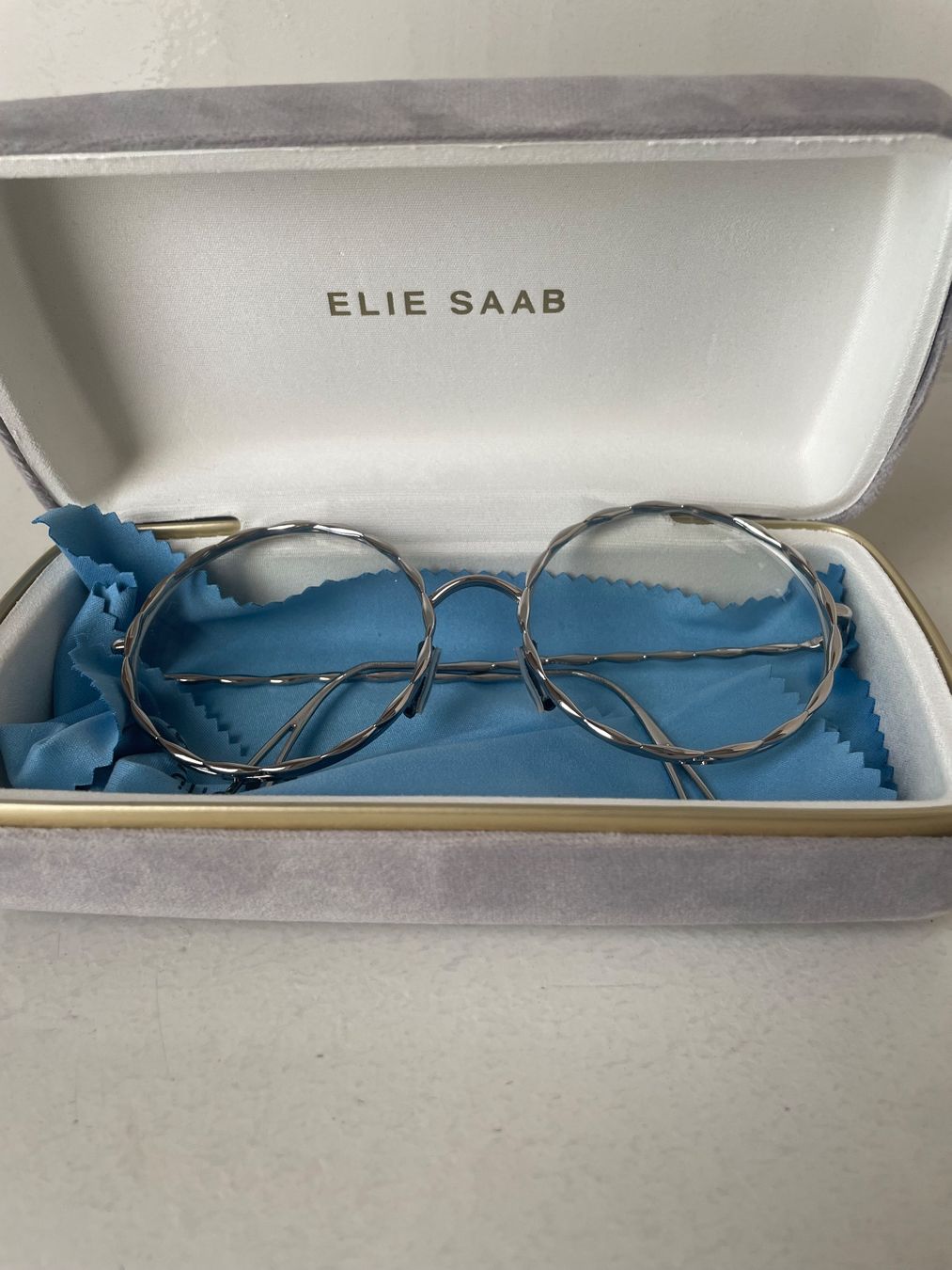 Elie Saab Occhiali & Lenti: Elie Saab Brille mit Etui – Usato da Minusio venduto da Pink222 4