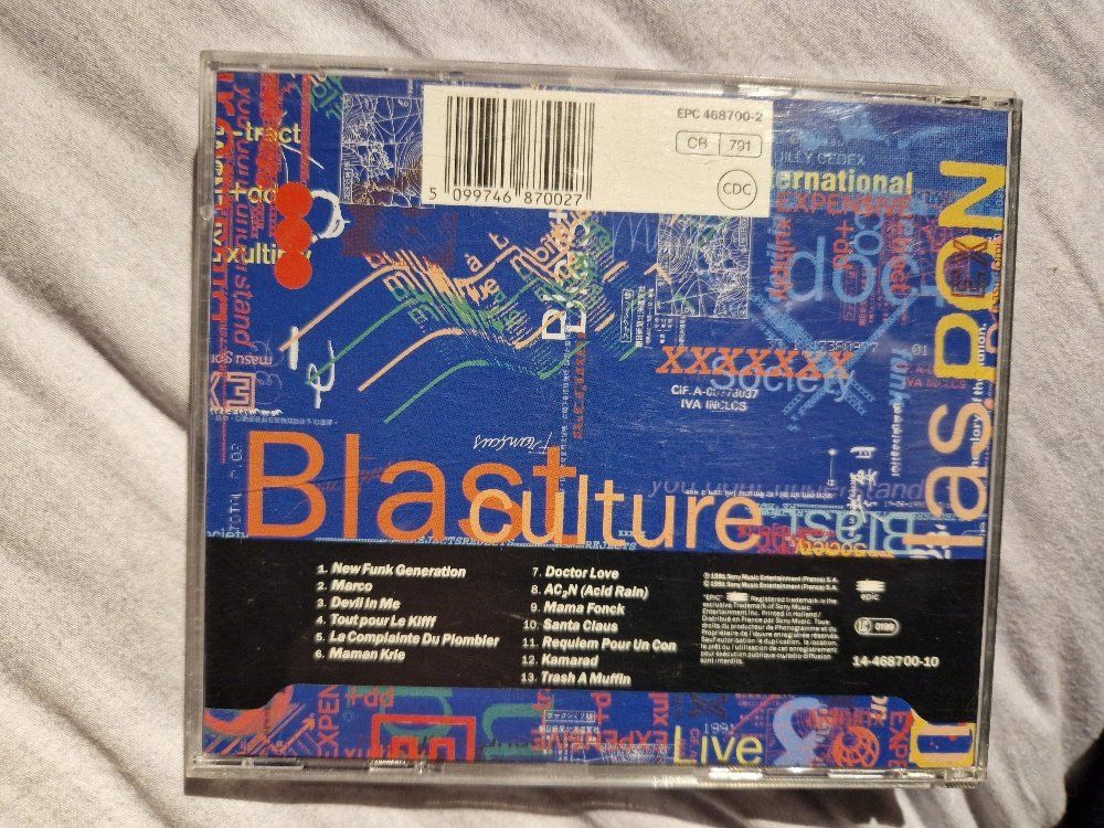 CD: FFF – Blast Culture – Usato da Brittnau venduto da Zibu 1