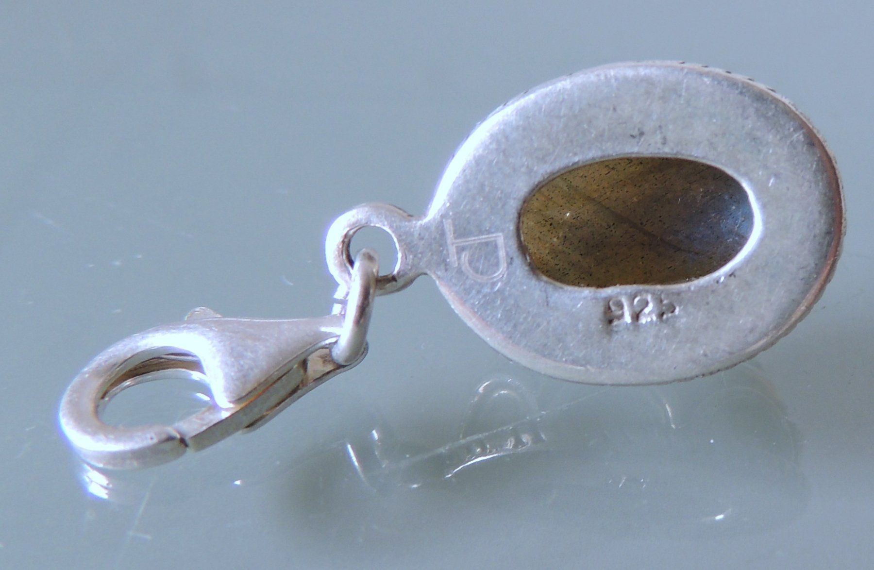 Ciondoli: Silber 925 Labradorit Anhänger – Usato da Waldenburg venduto da schaller707 6