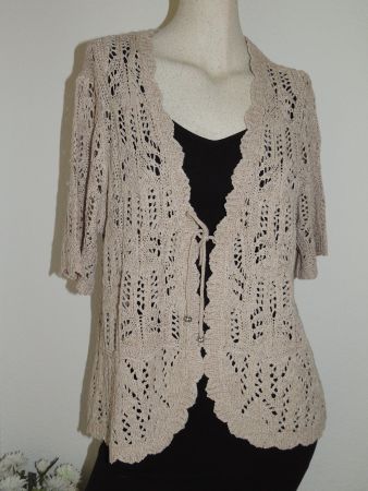 SCHÖNE JACKE "AJOUR DESIGN" CANDA PREMIUM C&A NEU L