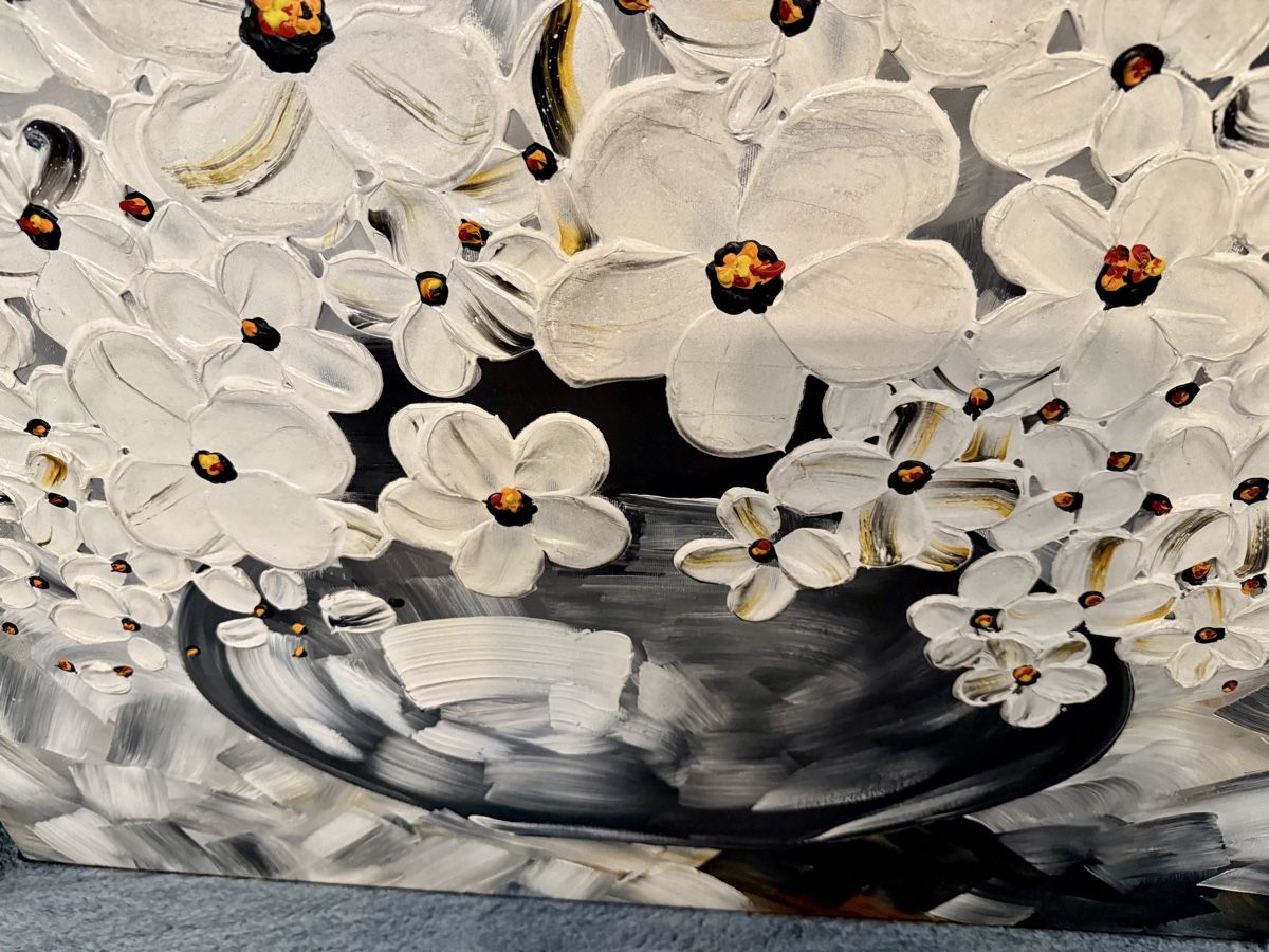 Foto & Immagini: Bild Acryl Blumen – Usato da Tafers venduto da 13julistek13 3