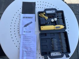 Mini Schleiferset mit Zubehör im Koffer