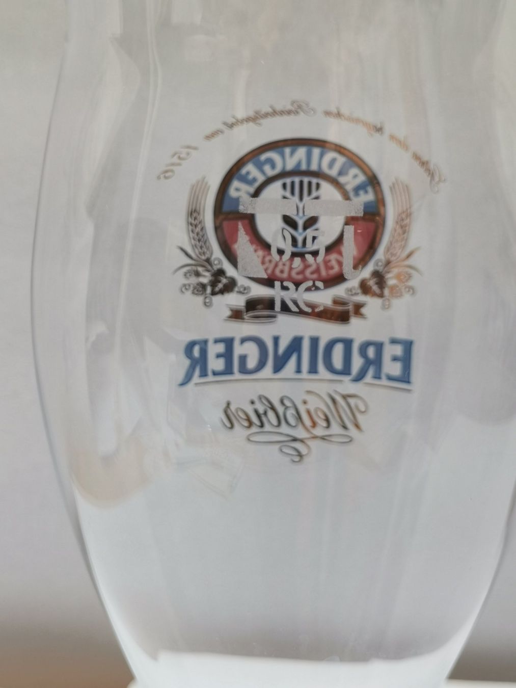 Erdinger Verres: Erdinger Colani-Glas 0.5l – Neuf (Voir description) à Allschwil par H0-Bahner 1