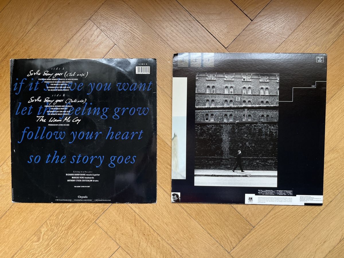 Dischi in vinile: Schallplatten: Black / Living in a Box – Usato da Basel venduto da Nath- 1