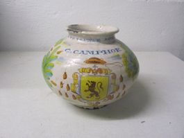 Antike Kugel-Vase-Talavera 18 Jhdt.