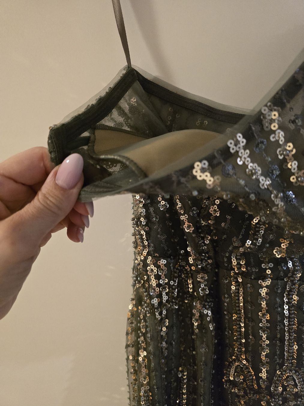 Vestiti: Wunderschönes, elegantes Abendkleid mit Pailletten, Gr. XS – Nuovo e nell'imballaggio originale da Tobel venduto da swisscap243 2