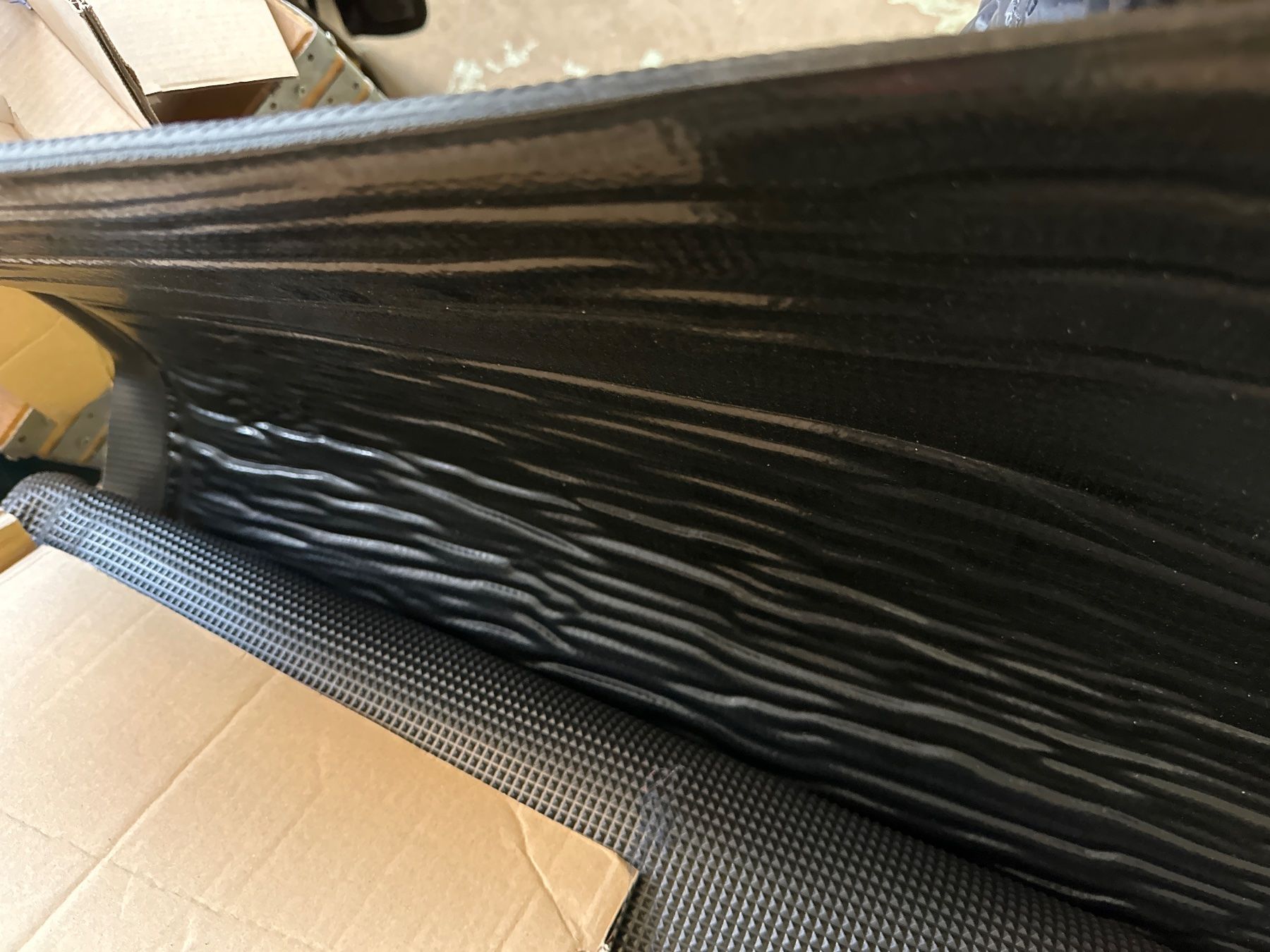Tappetini fitness: 2 neue Orthomat Arbeitsplatzmatte schwarz – Nuovo (secondo la descrizione) da Necker venduto da liq24 5