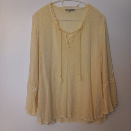 NILE Bluse gelb, Gr. L