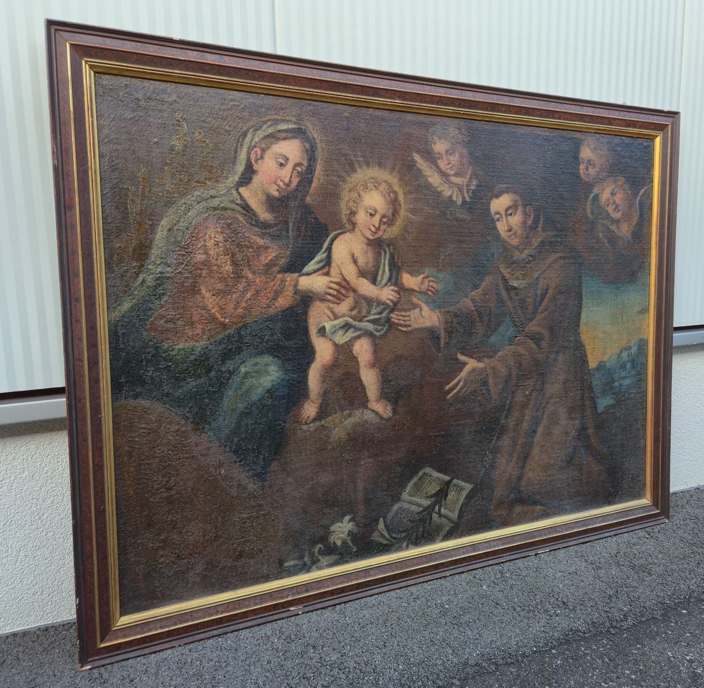 Dipinti: Historisches Ölgemälde Jesuskind – Usato da Rüthi (Rheintal) venduto da Gtech85 2