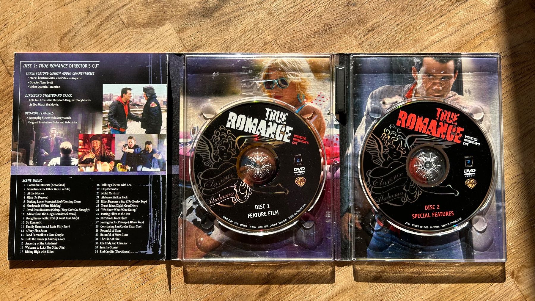 Alle DVDs: True Romance - director’s cut - Rare edition – Gebraucht aus Lugano von  2