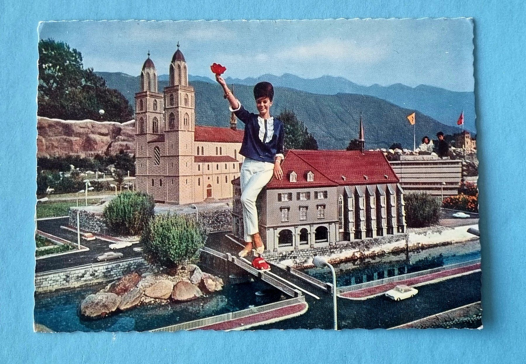 Cartes postales: Melide - Swiss Miniatur - 1969 – D'occasion à Rothrist par RROENK