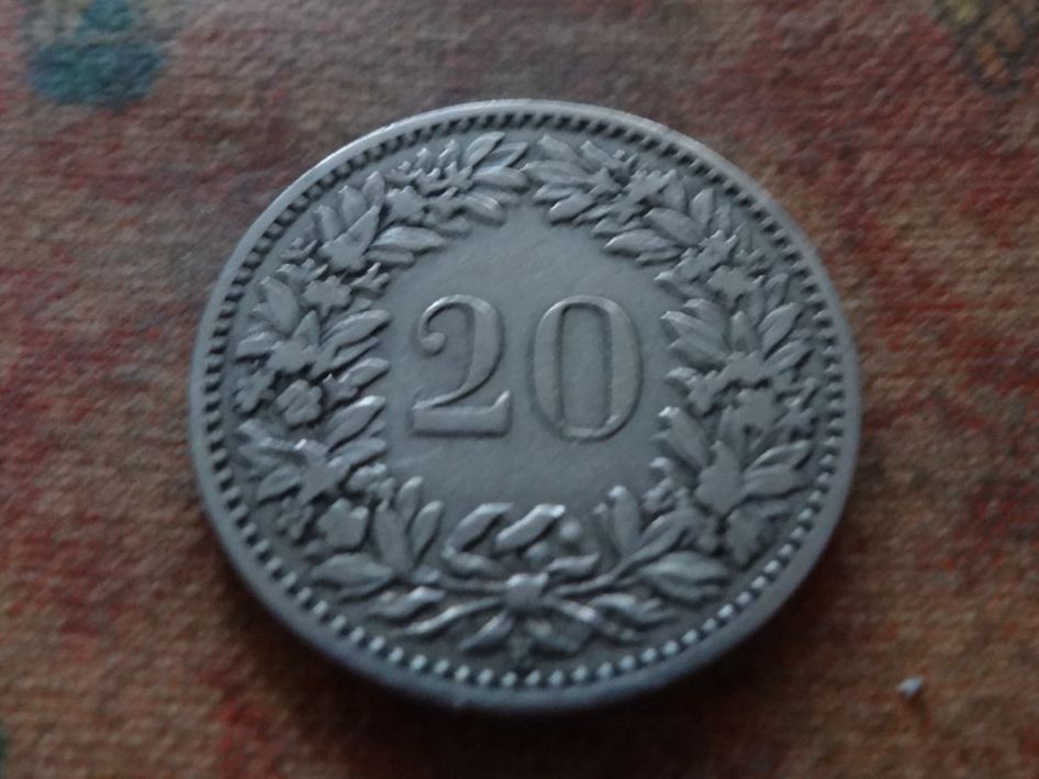Tutti le monete: 20 Rp. 1891  (A) – Usato da Romanel-sur-Lausanne venduto da Swift13 1
