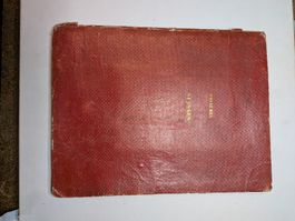 Livre Costumes Suisses, illustrations colorées, ancien