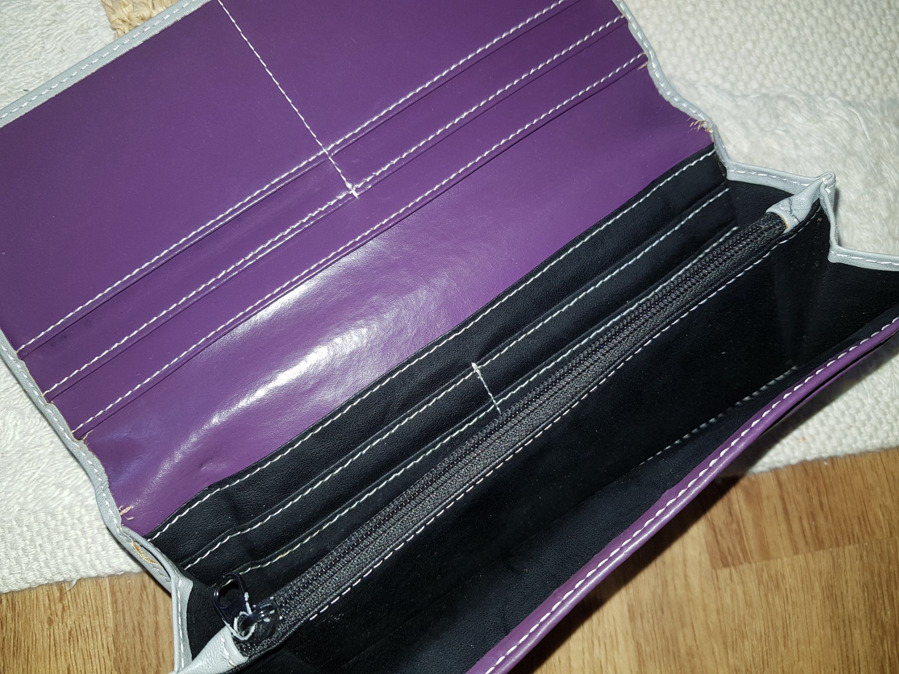 Portamonete: Raffia u.Leder Portmonaie, s – Usato da Wetzikon ZH venduto da med_2y76 3