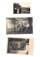 Nostalgie Menschen alte Kleider Fotos