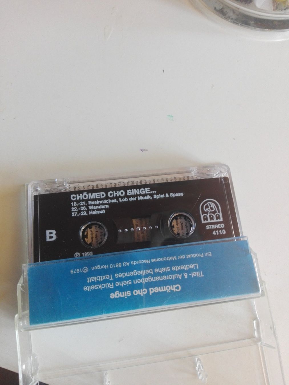 Musicassette: Chömed cho singe (2.Folge Primarschulalter mit Liedtexte) MC – Usato da St. Gallen venduto da elk2021 1