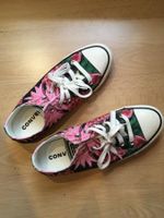 Converse Chuck Taylor low Tropical Flowers grün pink Gr 38