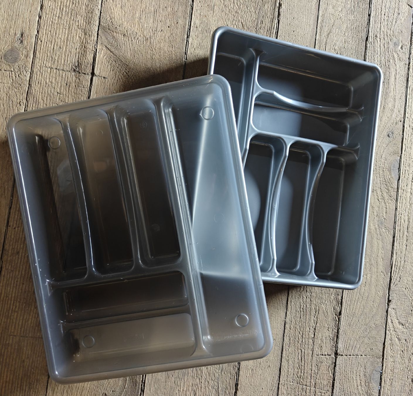 Systemes d'archivage: Besteckkasten Set Kunststoff – D'occasion à Forst par Ramonnoel
