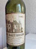 Haut Brion 1953 (bouteille vide)