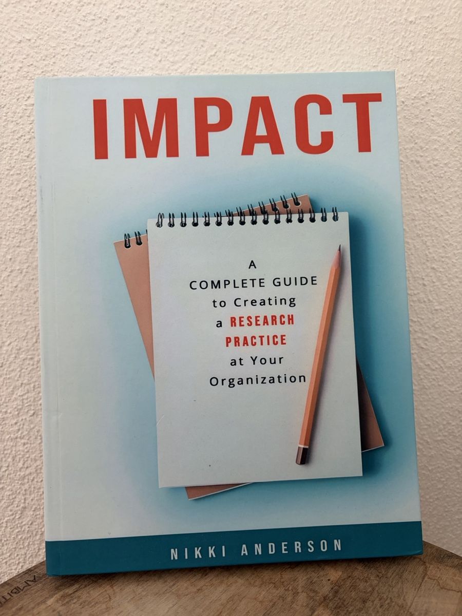 Libri: IMPACT Nikki Anderson -  neu - ux research – Nuovo (secondo la descrizione) da Baar venduto da annasorbian