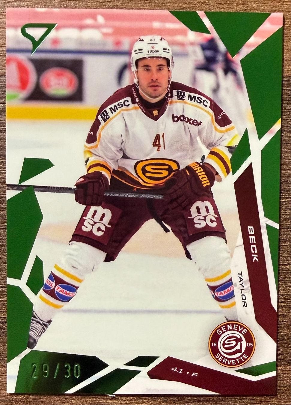 Sportzoo Sammelbilder & Trading cards: Sportzoo - Taylor Beck - 29/30 – Gebraucht aus Herisau von Herisauar