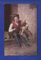 ENFANT - Jeune garçon et son chien