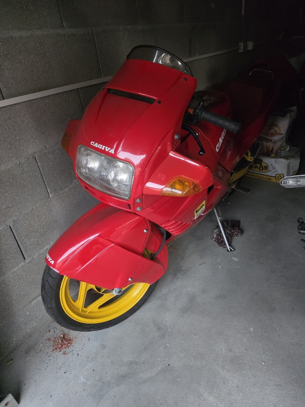 Cagiva Strasse: Cagiva Freccia C10 – Gebraucht aus Gland von Rto14