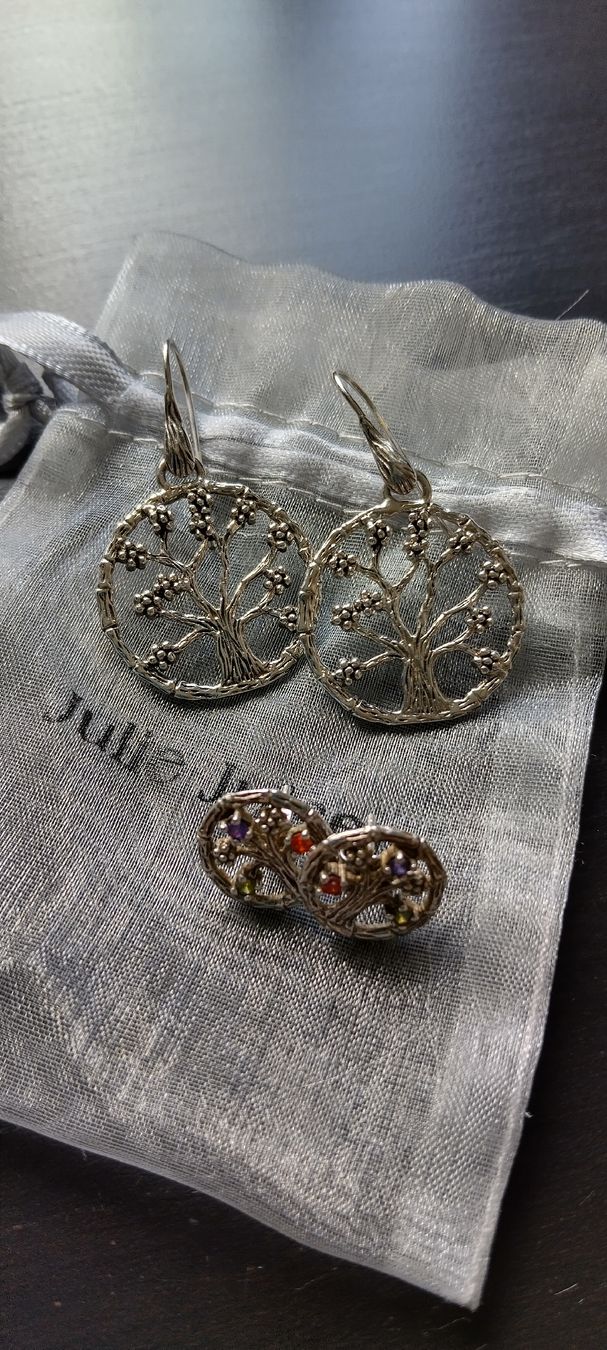Orecchini pendenti & Orecchini a lobo: Julie Julsen Silver Earrings Set – Usato da Ostermundigen venduto da tamyngal