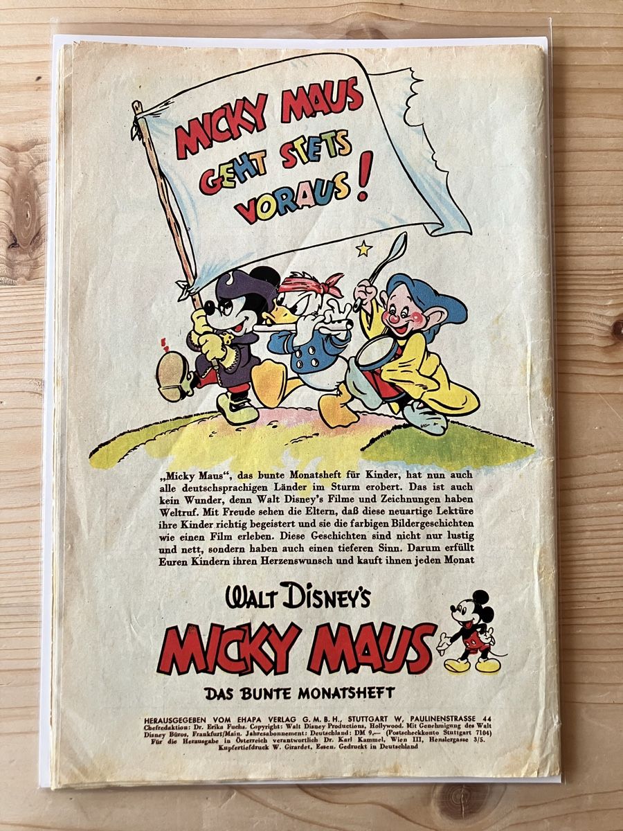 Fumetti: Micky Maus Heft 1952 – Usato da Andwil SG venduto da Kaltbrunner 5