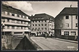 Rheinfelden, Strassenpartie mit Hauptzol