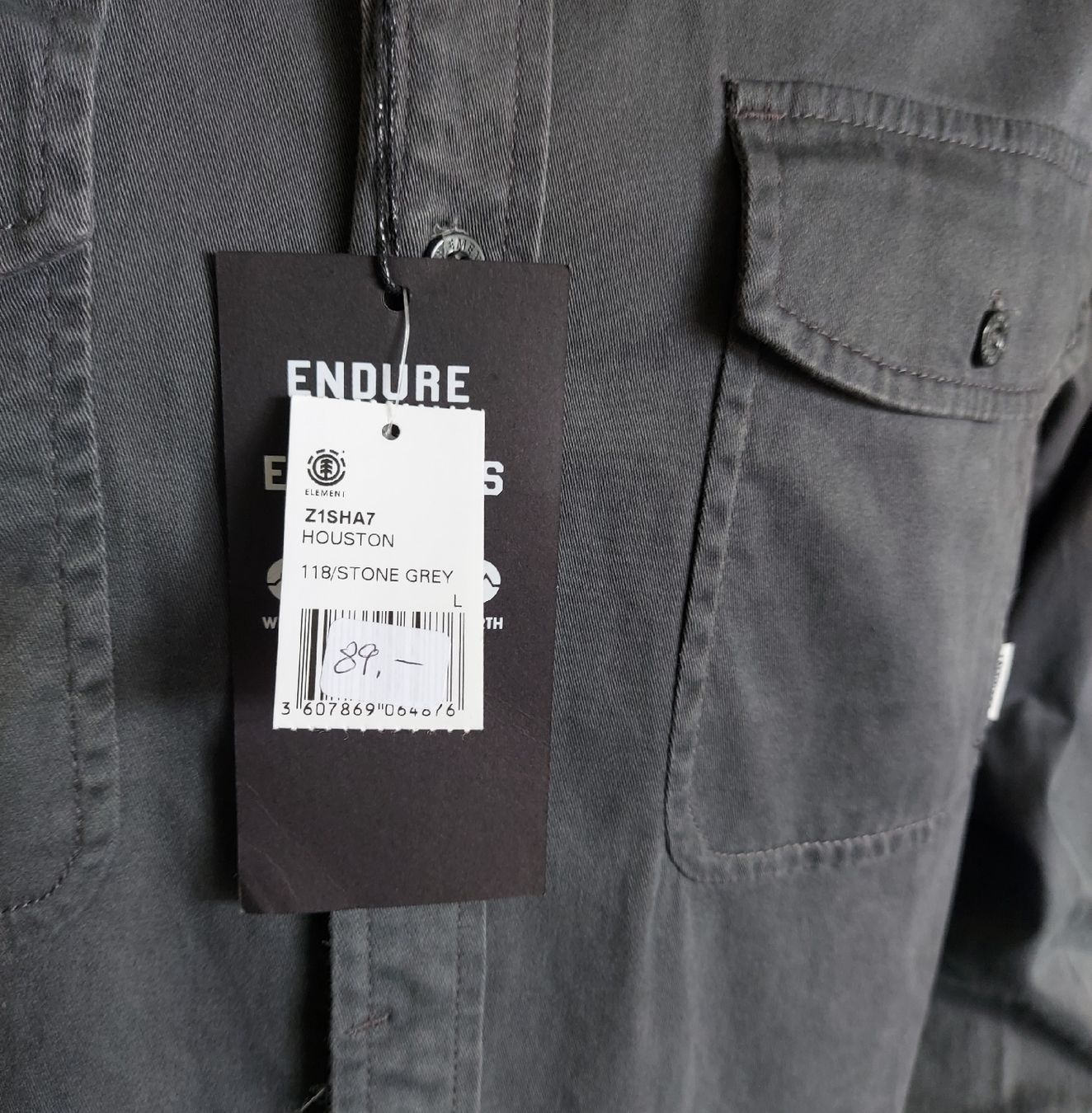 Camicie: Neues Herren Hemd von Element ENDURE Grösse L – Nuovo e nell'imballaggio originale da Basel venduto da Mazzo84 1