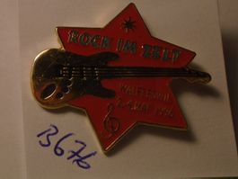1 Rock im Zelt Gitarren Pin (B676)
