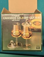 4 Calvados-Gläser Gilbert mit Deckel