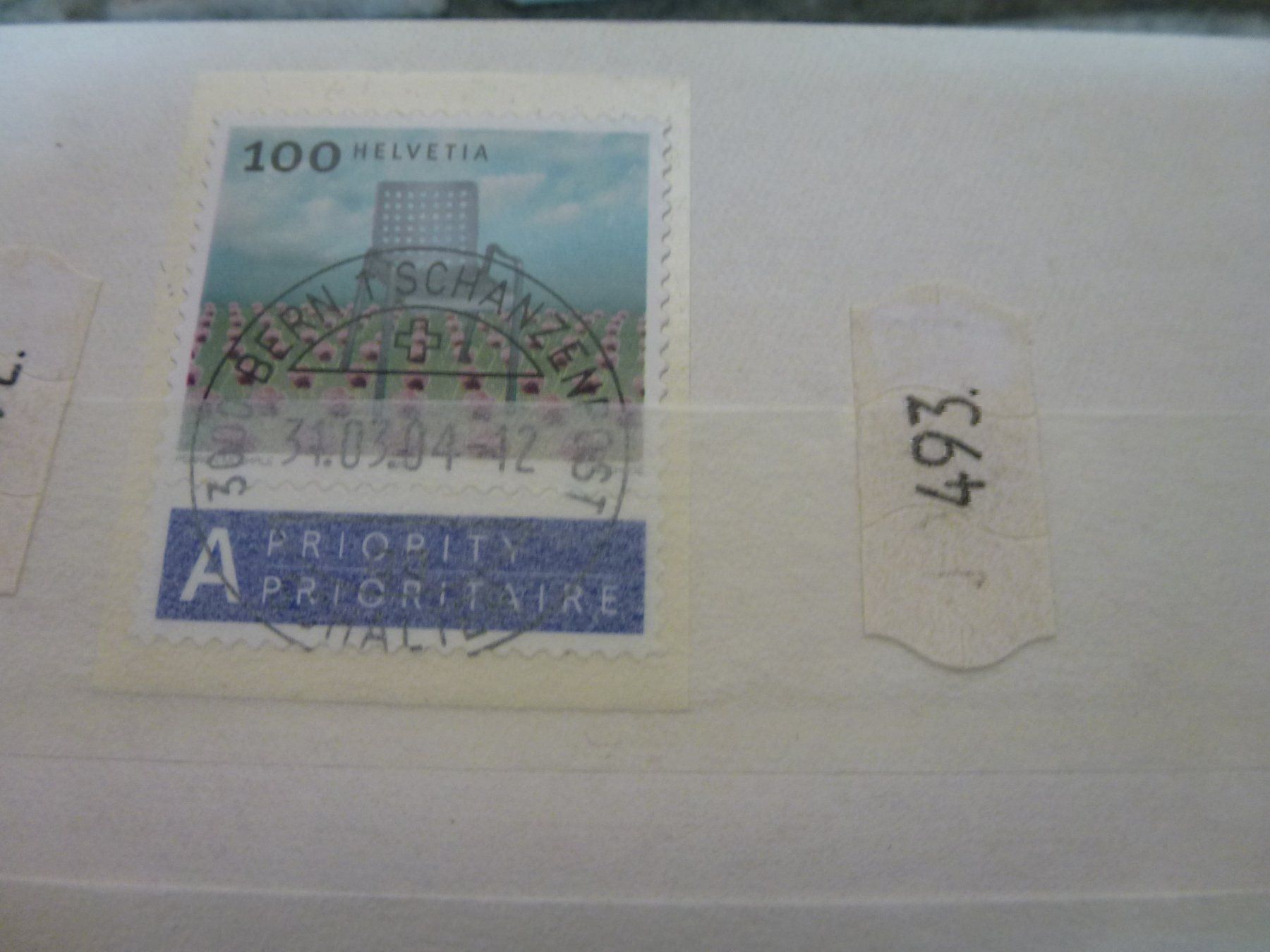 Tutti i francobolli: 2004 Stuhlmarke ET-SCHANZENPOST – Usato da Olten venduto da Disc-Verkauf