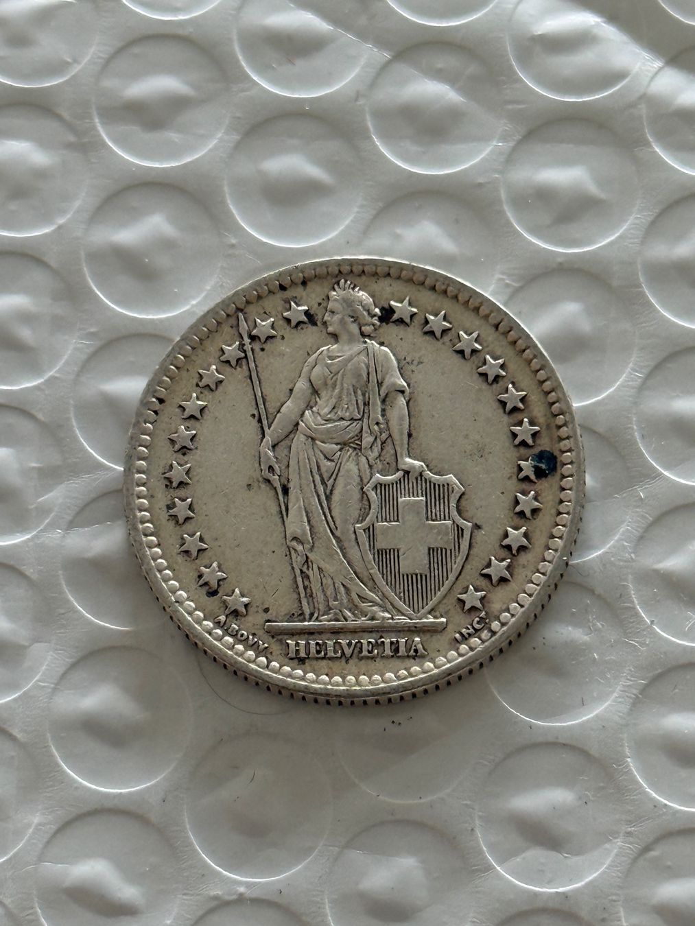 Tutti le monete: 2 Franken 1948  Rar – Usato da Wallisellen venduto da SWISS_SILVER1 1