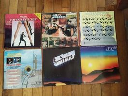 Lot de 49 disque vinyles 33 et 45 tours