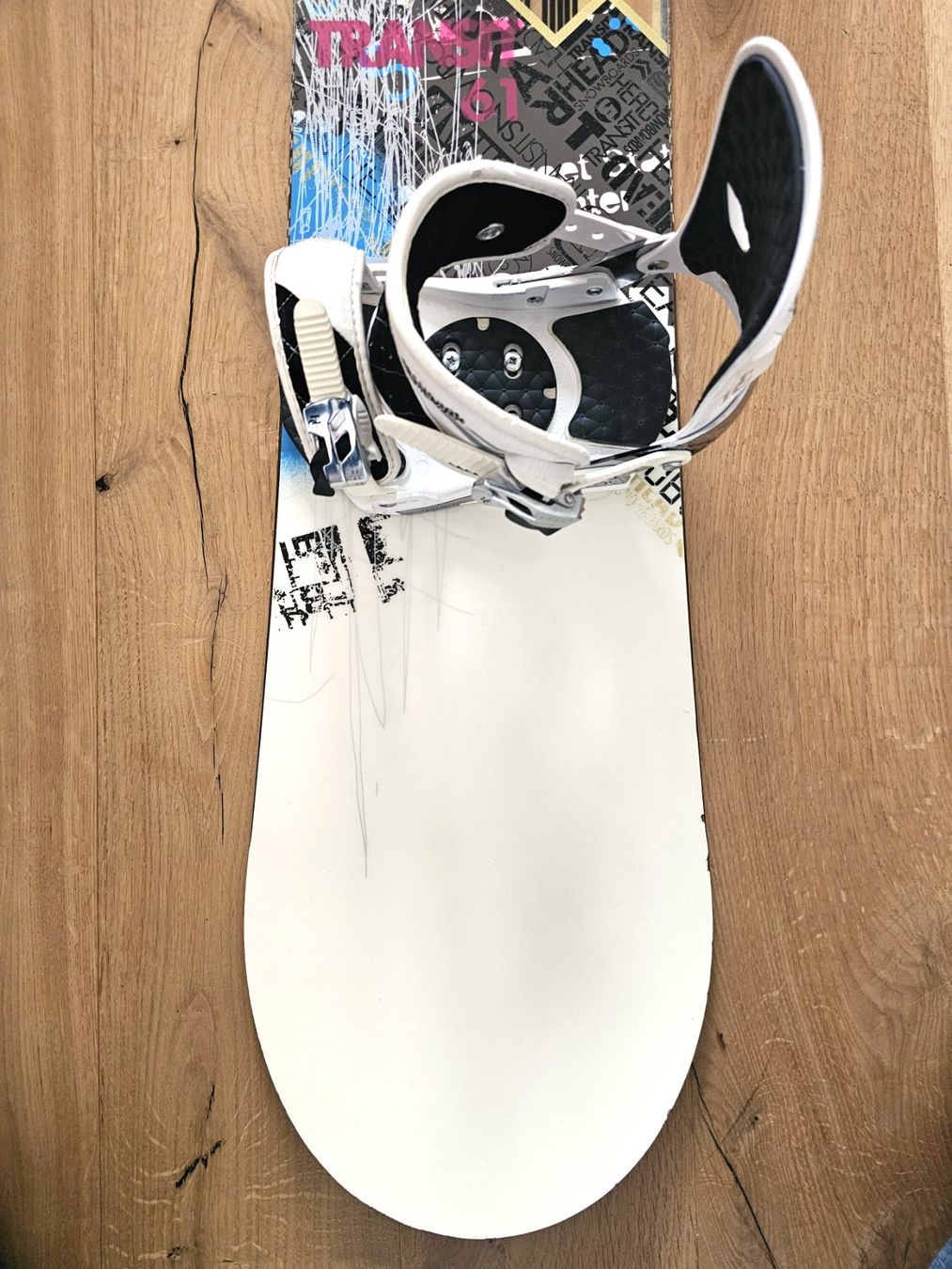 Head Boards: HEAD TRANSIT 161, mit ROSSIGNOL HC 2000  Bindung Large – Gebraucht aus Aarau Rohr von Mmiracle 6