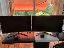 2 ecrans Dell U32R590CWU Curve  32 "   4k