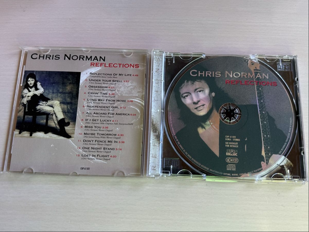 CD: Chris Norman - Reflections CD – Usato da Oberried Brienz venduto da Chyara 2