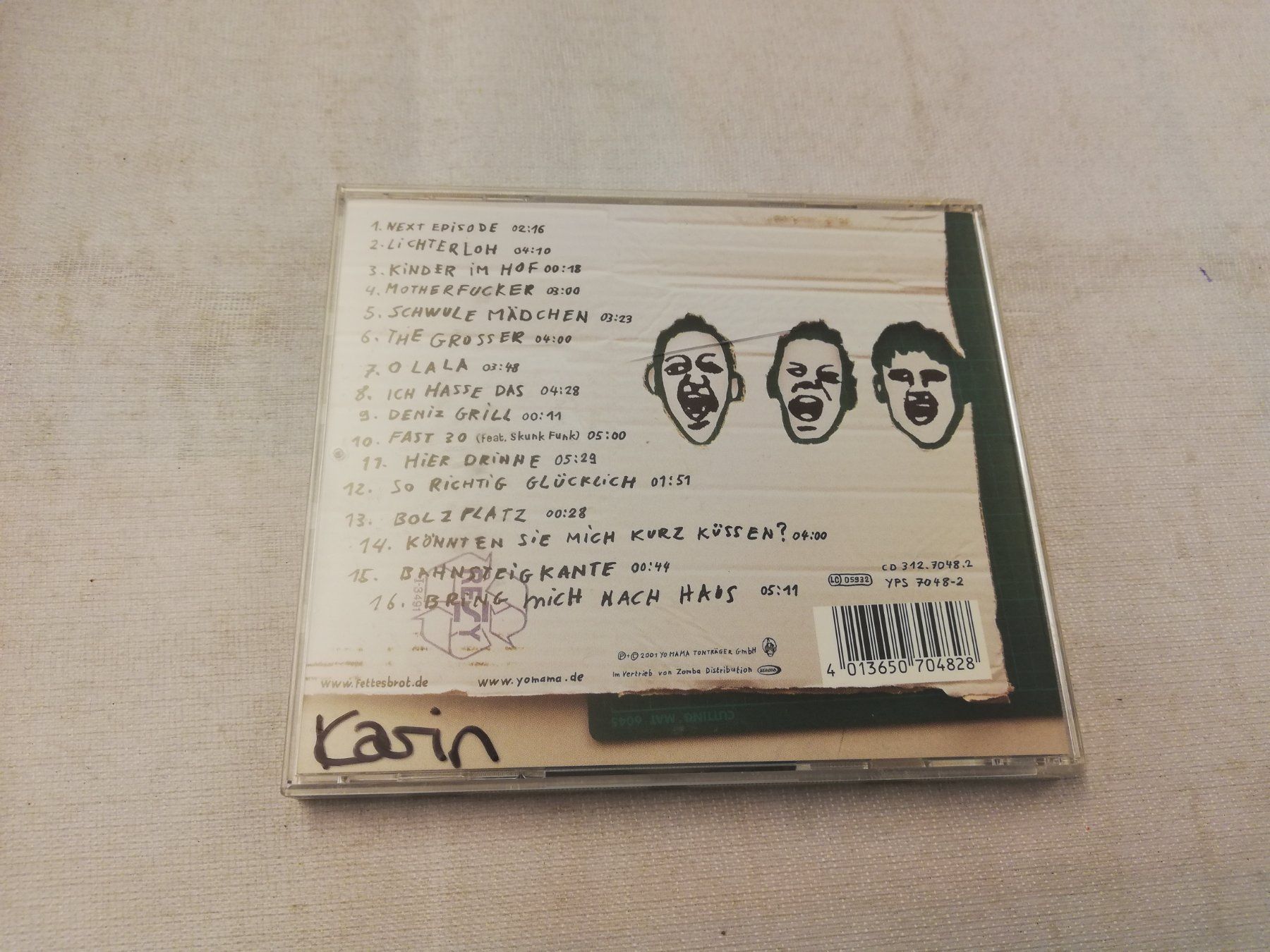 CDs: FETTES BROT - DEMO TAPE – Gebraucht aus Bern von Vinylsound.ch 1