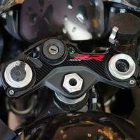 Obere Gabelbrücke Carbon Dekor 3D Aufkleber Bmw s1000rr 19-