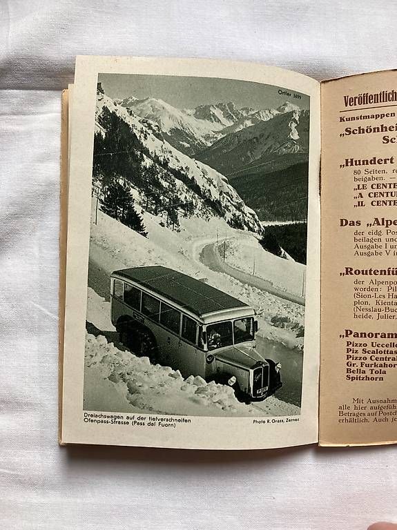 Libri: Offenberg Umbrailpass Schweizerische Alpenposten – Usato da Chernex venduto da Nouveaunom 3