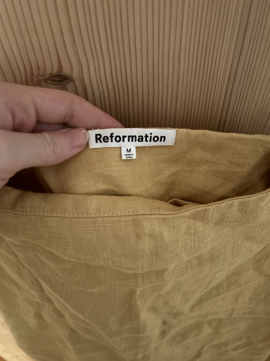 Robes: Reformation Kleid gelb Grösse M Leinen – Neuf (Voir description) à Basel par ysmbg 4