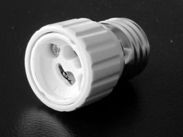 Lampensockel-Adapter: E27 zu GU10