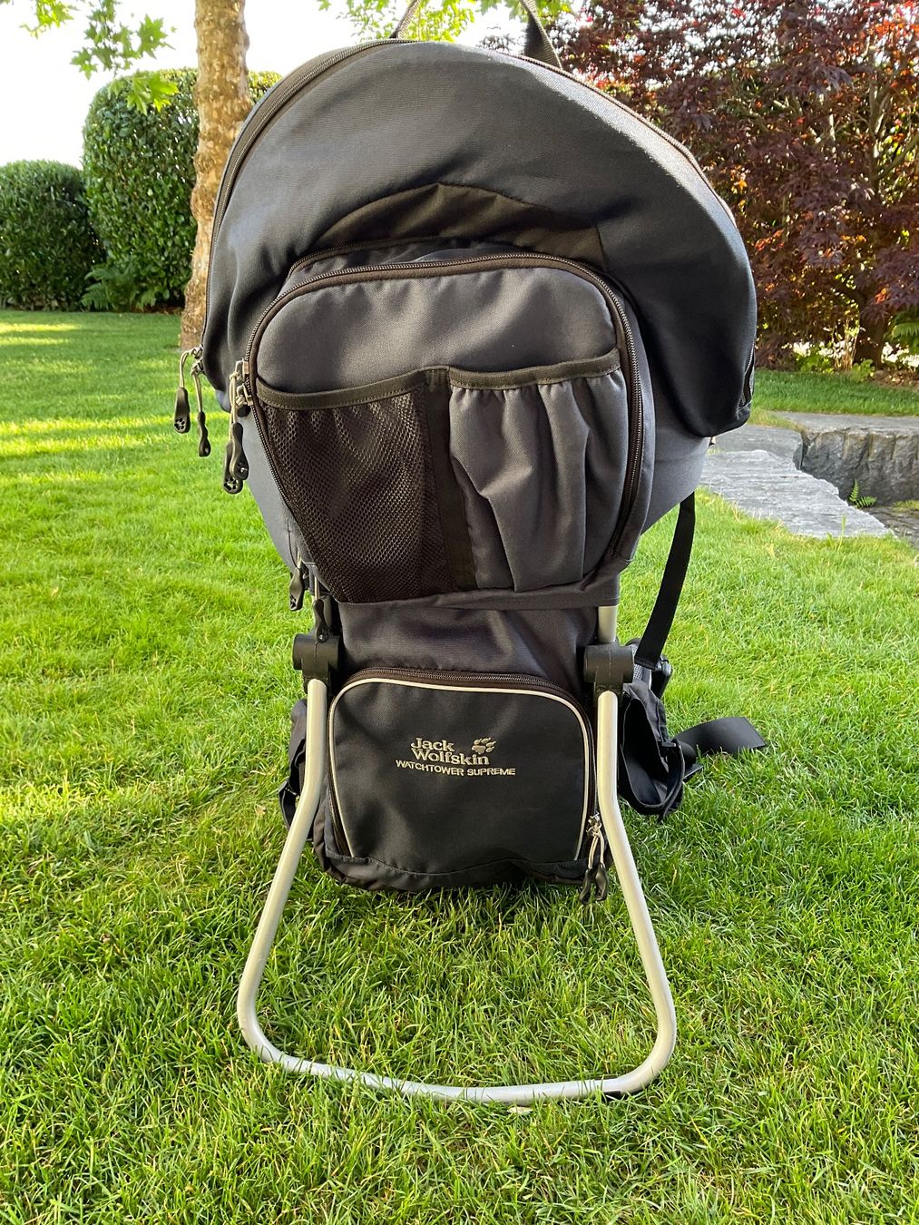 Jack Wolfskin Marsupi portabebè: Kindertrage-Rucksack Jack Wolfskin – Usato da Montlingen venduto da Gamo03 2