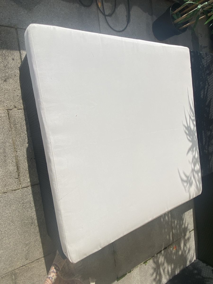 Sgabelli: Gartenlounge 2 Hocker / 1 Glastisch – Nuovo (secondo la descrizione) da Wettswil venduto da ramba 2