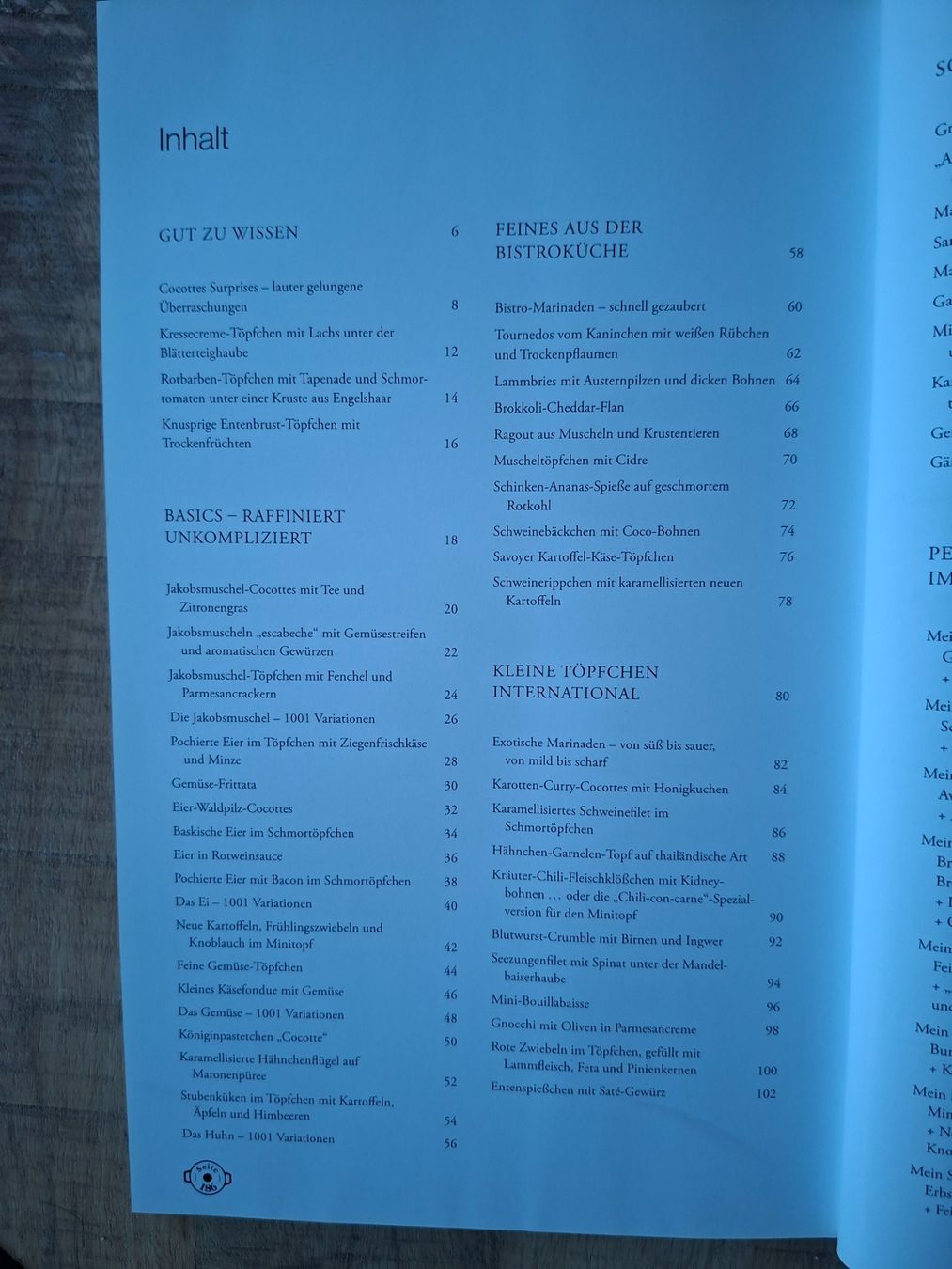 Libri: José Maréchal; Kochbuch "Mini Cocottes" 100 Rezepte – Usato da Boniswil venduto da Totomat-Lady2 3