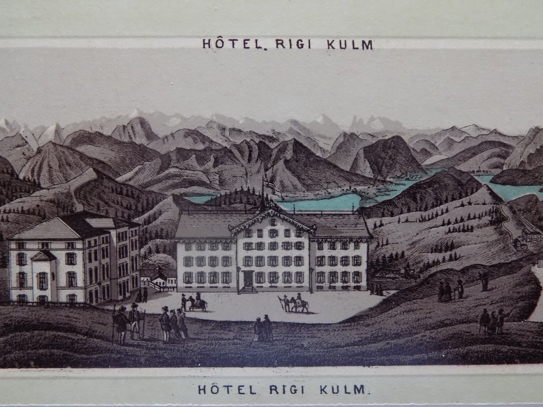Gravures: Hotel Rigi Kulm – D'occasion à Risch par Antikfee 4