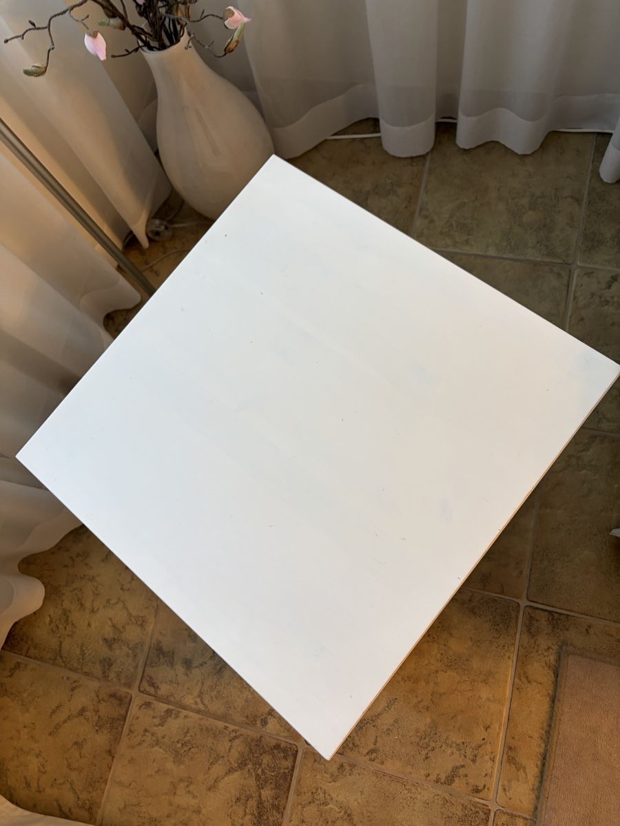 Tavoli: IKEA Vollholz Mini Tisch weiss – Usato da Rüschlikon venduto da chr_2dl6 2